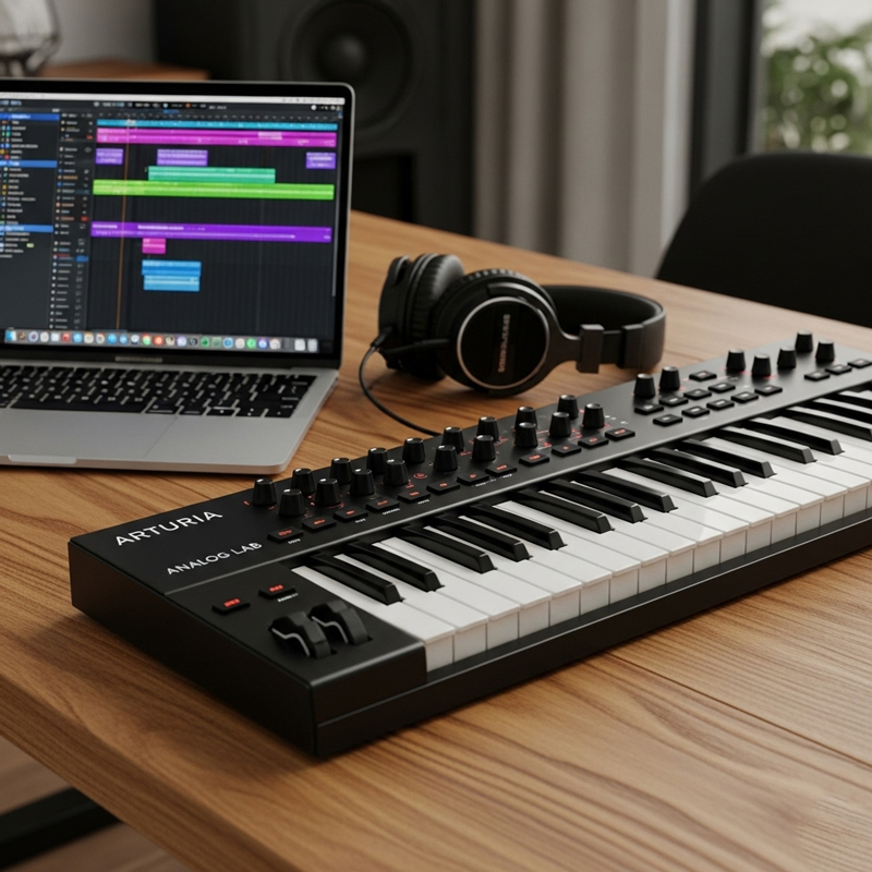 بررسی کامل آنالوگ لب (Arturia Analog Lab) و کاربرد آن در آهنگسازی الکترونیک 2025